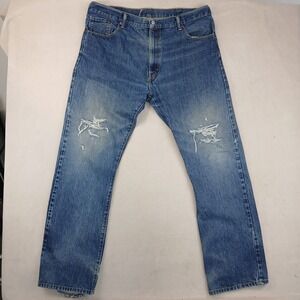 Levis 517 40x34 Mens Jeans FLAWS Bootcut Cowboy **Actual 38x34 **